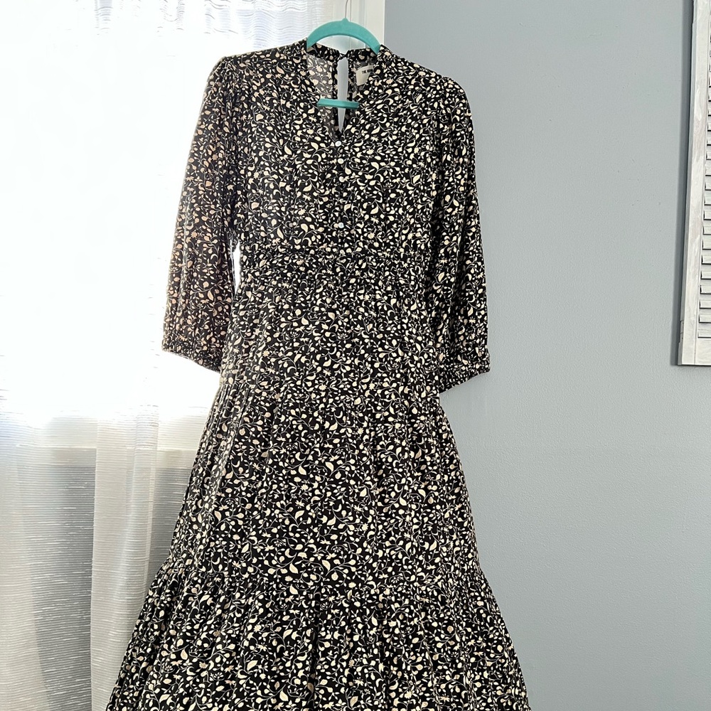The Normal Brand 3/4 Sleeve Dress